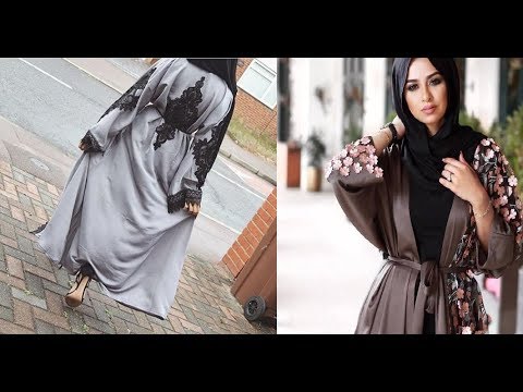 موديلات عبايات 2019 - صور لاروع تصميمات موديل العبايات 2019 1649 2